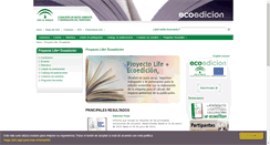 Desktop Screenshot of ecoedicion.eu